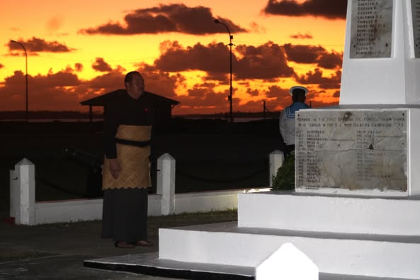 ANZAC Day Dawn Service in Tonga